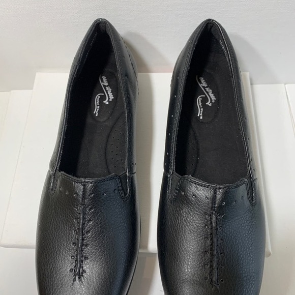 Easy street comfortable work shoes black 8ww - Picture 2 of 4